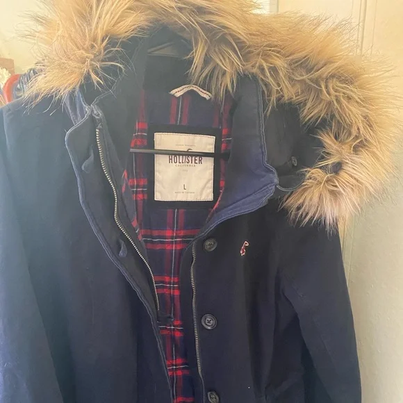 Hollister top girls coats